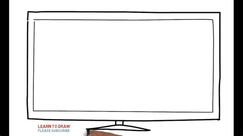 Television Drawing Easy With Colour ~ Watch Tv Clipart Bodaqwasuaq