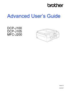 And the last one please follow the installation instructions. DCP-J100 DCP-J105 MFC-J200 - Brother / dcp-j100-dcp-j105-mfc-j200-brother.pdf / PDF4PRO
