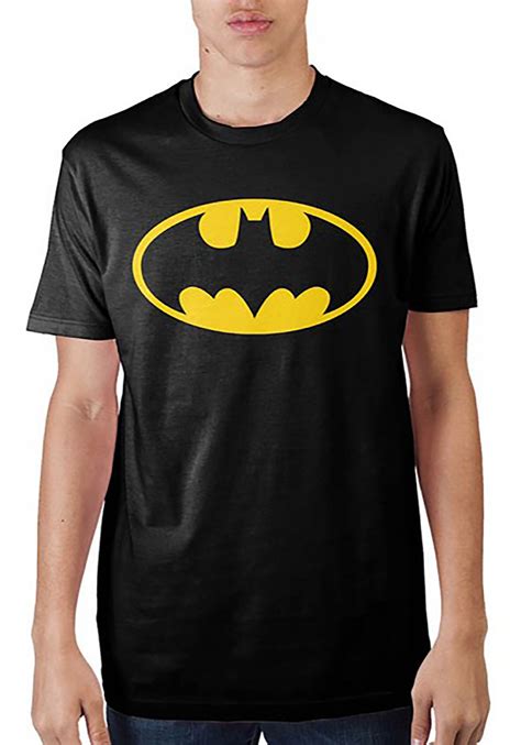 Mens Batman Logo Black T Shirt Walmart Canada