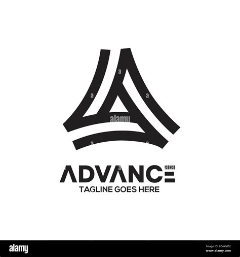 Advance Logo Exclusive Design Inspiration Stock Vector Image And Art Alamy