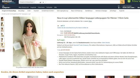 Händler verkaufen Kinder Sexpuppen auf Amazon SHZ