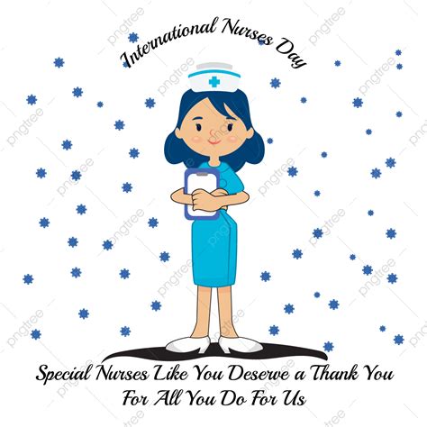 Cartoon National Nurses Day With Nurse Design Nurses Day
