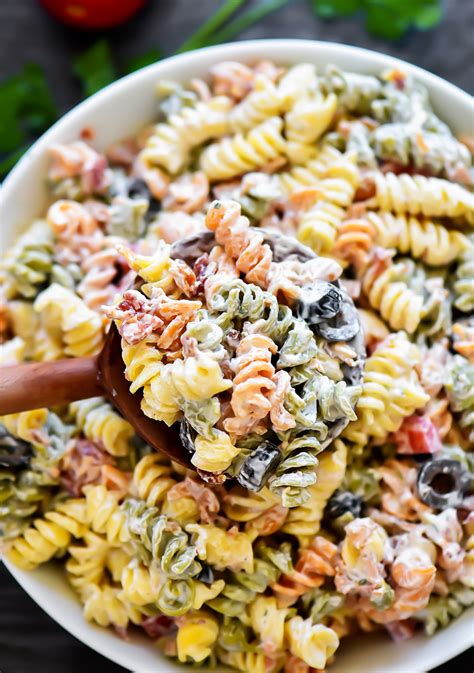 Bacon Ranch Pasta Salad Life In The Lofthouse