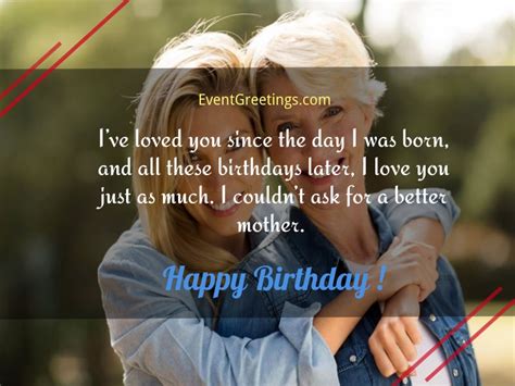 65 Lovely Birthday Wishes For Mom From Daughter