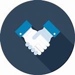 Icon Handshake Business Tangan Jabat Ikon Agreement