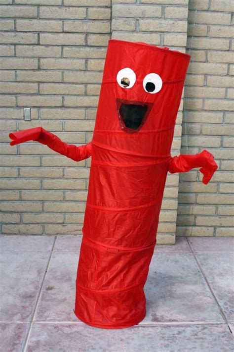 Easy Inflatable Tube Man Costume Last Minute Kostüm Selber Machen