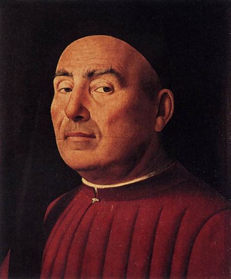 Trivulzio Portrait By Antonello Da Messina Gallery Wrap Canvas