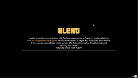Unable To Connect Rockstar Game Services (Online Play) : GrandTheftAutoV_PC