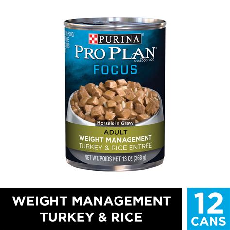 Packed with meaty goodness for a hearty, delicious meal. (12 Pack) Purina Pro Plan Low Fat Weight Management Gravy ...