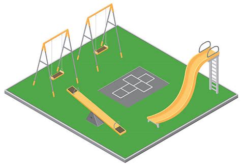 Best Empty Playground Illustrations Royalty Free Vector Graphics