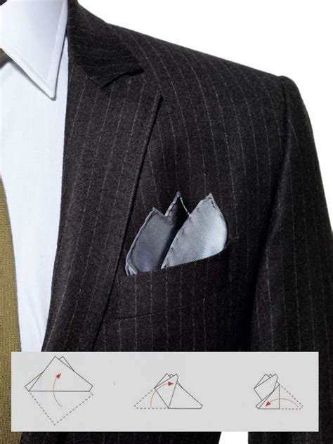 What's the one item that'll boost your outfit in less than five minutes? Best Ways to Fold a Pocket Square | Pocket square styles, Casual wear for men, Pocket square