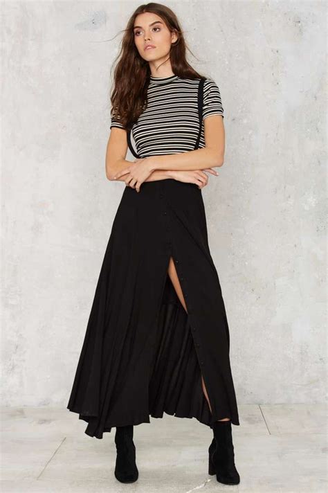 Suspender Your Disbelief Maxi Skirt Sale Newly Added Skirts Maxi