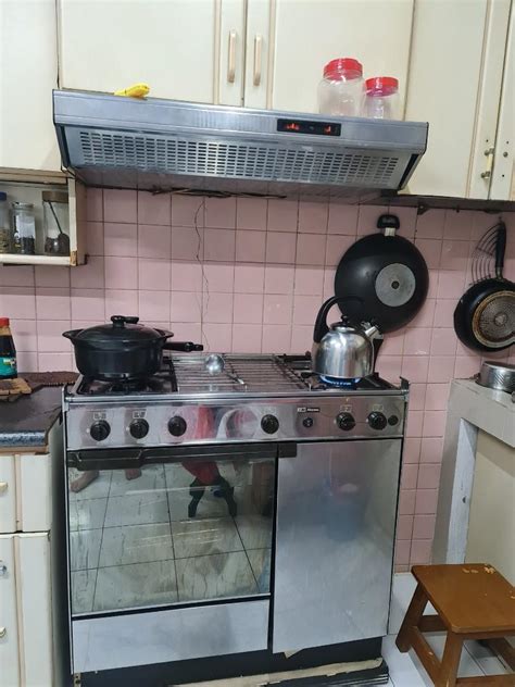 Modena Kompor Freestanding Tungku Oven Penghisap Asap Kitchen