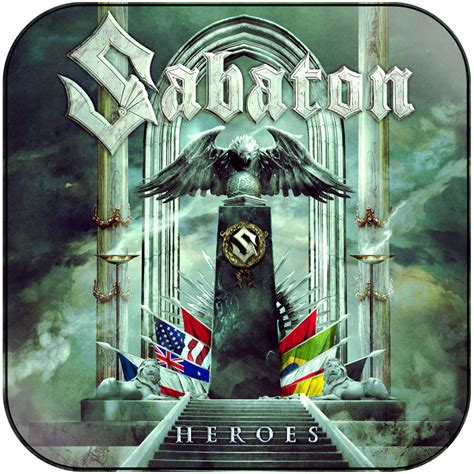 Sabaton Heroes 1 Album Cover Sticker