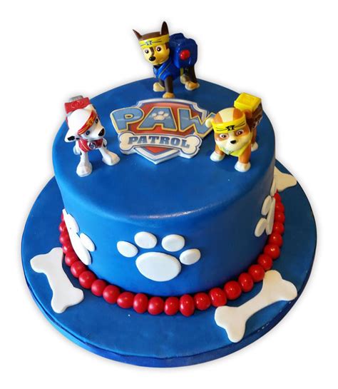 Submitted 4 years ago by calleger. Paw Patrol Fondant Cake - Rashmi's Bakery