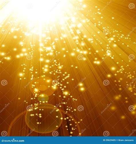 Golden Sparkling Background Stock Photography 29629412