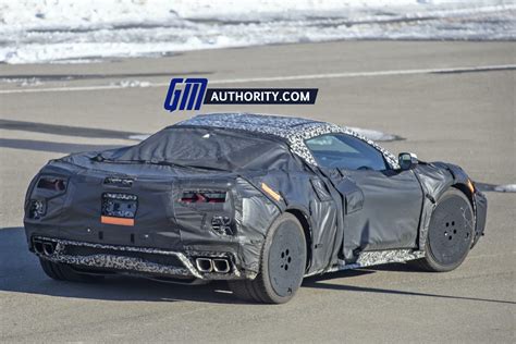 C8 Corvette E Ray Spied Testing At Gm Milford Proving Ground