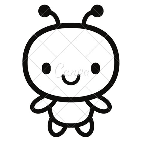 Cute Bug Drawing At Getdrawings Free Download