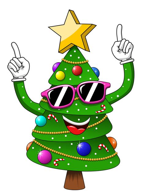 These coolers fit both cans or bottles. Funny cartoon christmas tree vector 07 - WeLoveSoLo