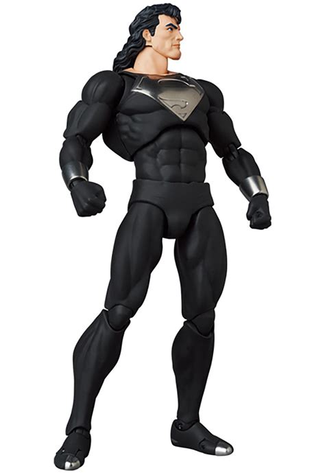 Medicom Mafex The Return Of Superman Superman Figure Black