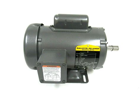 New Baldor L3504 Electric Motor 34c61 5422 5hp 115230v 1725 Rpm Sb