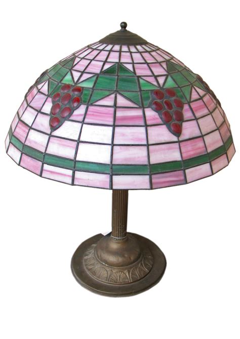 Tulip table lamp loaded favrile glass tiffany studios, new york. Old Tiffany Style Table Lamp I252 - joenevo