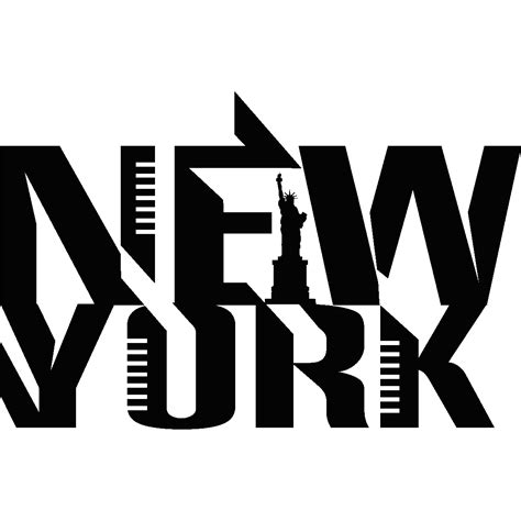 Stickers Muraux Pays Et Villes Sticker Logo De New York Ambiance