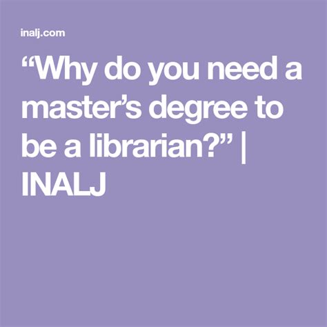 Librarian Degree