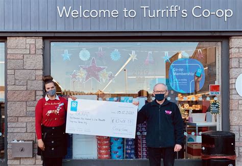 Co Op Customers Donate £10000 To Health Charity