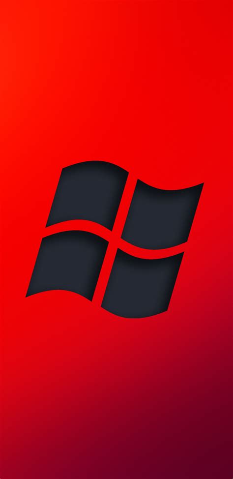 1440x2960 Windows Red Logo Minimal 4k Samsung Galaxy Note 98 S9s8s8
