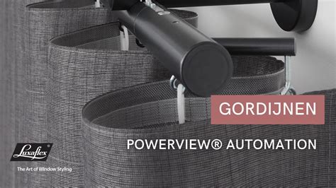 Luxaflex Gordijnen Met Powerview Automation Youtube