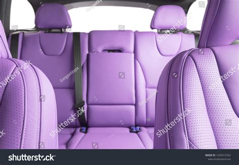 Back Passenger Seats Modern Luxury Car Stock Photo 1429313762