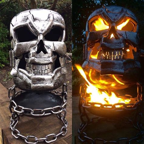 Maybe you would like to learn more about one of these? Pin by Jamie Trombly on Skulls/Reaper | Fire pit, Cool ...