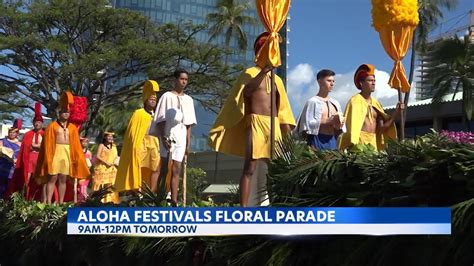Aloha Festivals Return To Oahu Streets Youtube