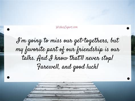 Goodbye Quotes For Friendship