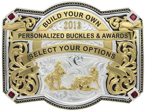 Design Your Own Custom Western Belt Buckles And Awards Montana