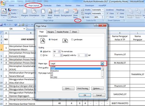 Langkah 1: Persiapkan File Excel