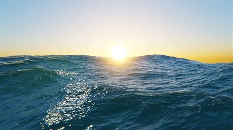 Ocean Sunset Finished Projects Blender Artists Community
