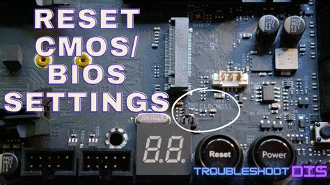 Reset Your Bios Settings Clear Cmos Youtube