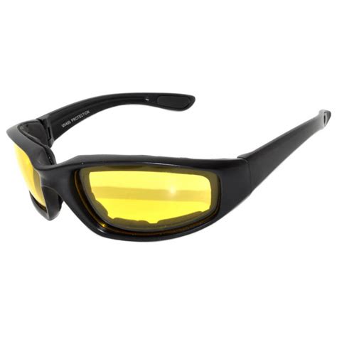 Owl ® Eyewear Motorcycle Padded Glasses Mp001 Yellow 12 Pairs Online