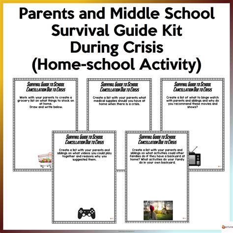 Parents And Middle School Survival Guide Kit Distance Learning