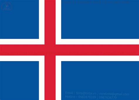 Lá Cờ Iceland Tại Tp Hcm Quốc Kỳ Iceland Là Chính Phủ Của Nước Cộng