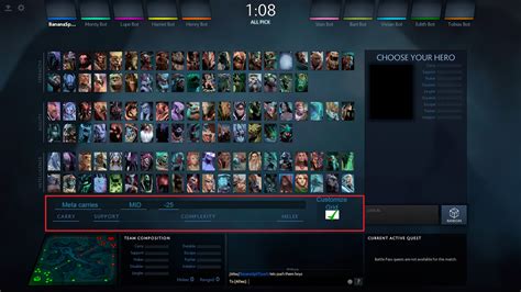 Custom Hero Layout Rdota2