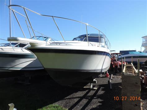 Maybe you would like to learn more about one of these? 1987 Used Trojan 8.6 Meter Mid-cabin Express Cruiser Boat ...