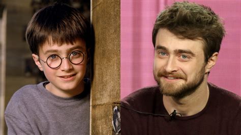 ‘harry Potter Cast Then And Now Danielle Radcliffe Emma Watson Young