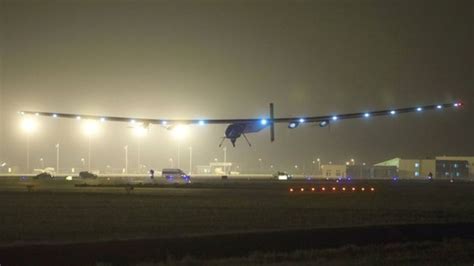 Solar Impulse Plane Begins Pacific Crossing Bbc News