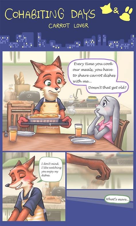 Pin By 7 Ghost On Nick And Judy Comic Happy Love Nick And Judy Comic