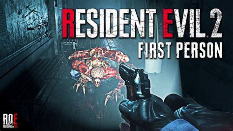 Resident Evil 2 Remake First Person Mod Youtube