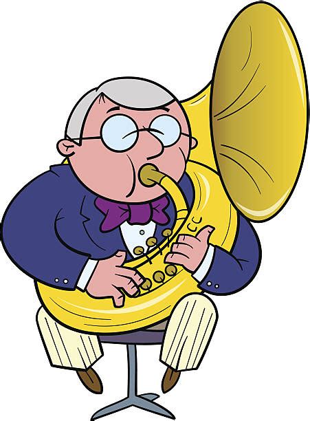 Royalty Free Tuba Player Clip Art Vector Images And Illustrations Istock