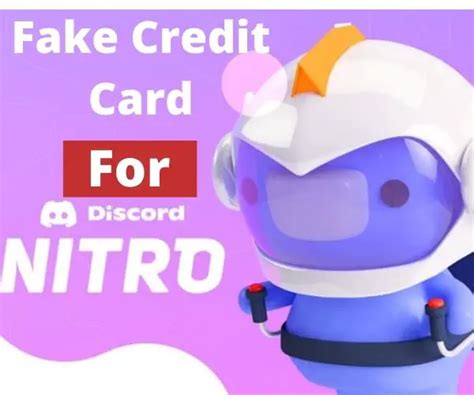Fake Credit Card For Discord Nitro Orashiloaded